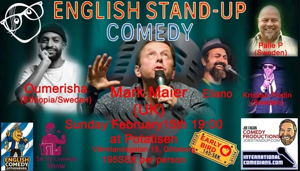 English Stand-up Comedy February Show