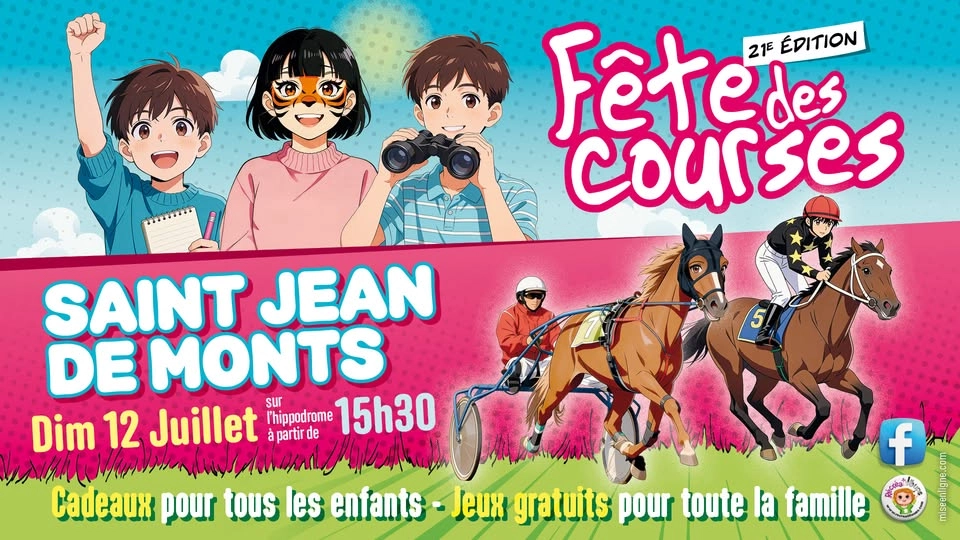 Fête des courses - HIPPODROME DE SAINT JEAN DE MONTS 12/07