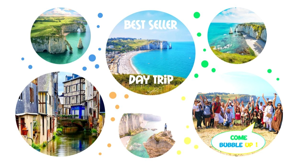 🟡🟢🔵 BEST SELLER DAY TRiP 🌊⛵☀ ETRETAT & VENISE de NORMANDIE 😍