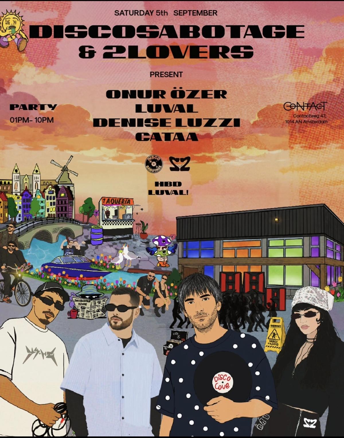 Discosabotage & 2lovers present Onur Özer