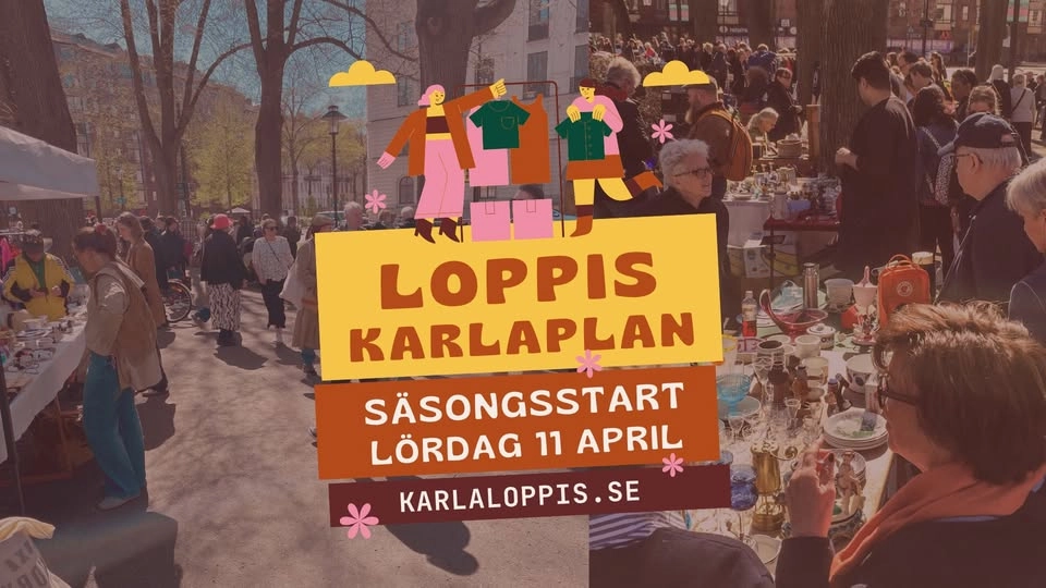 Loppis på Karlaplan!