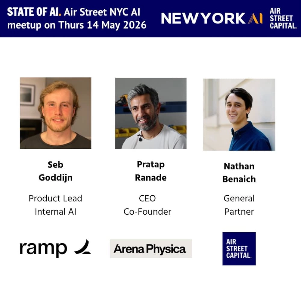 Air Street NYC AI meetup