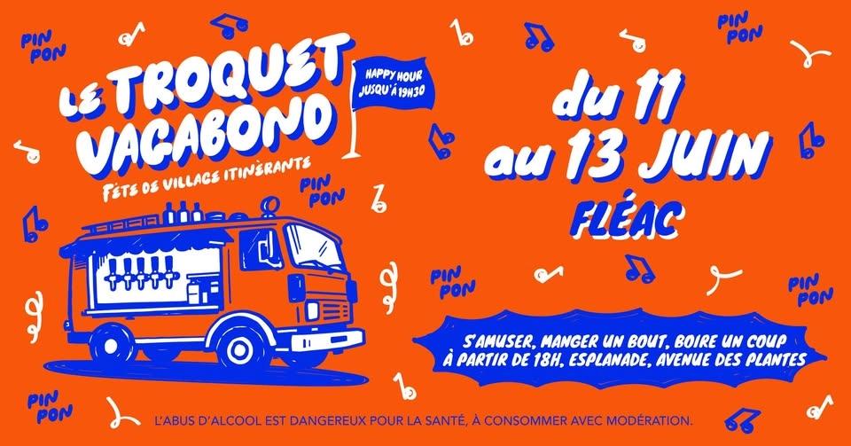 Fête de village itinérante à Fléac !