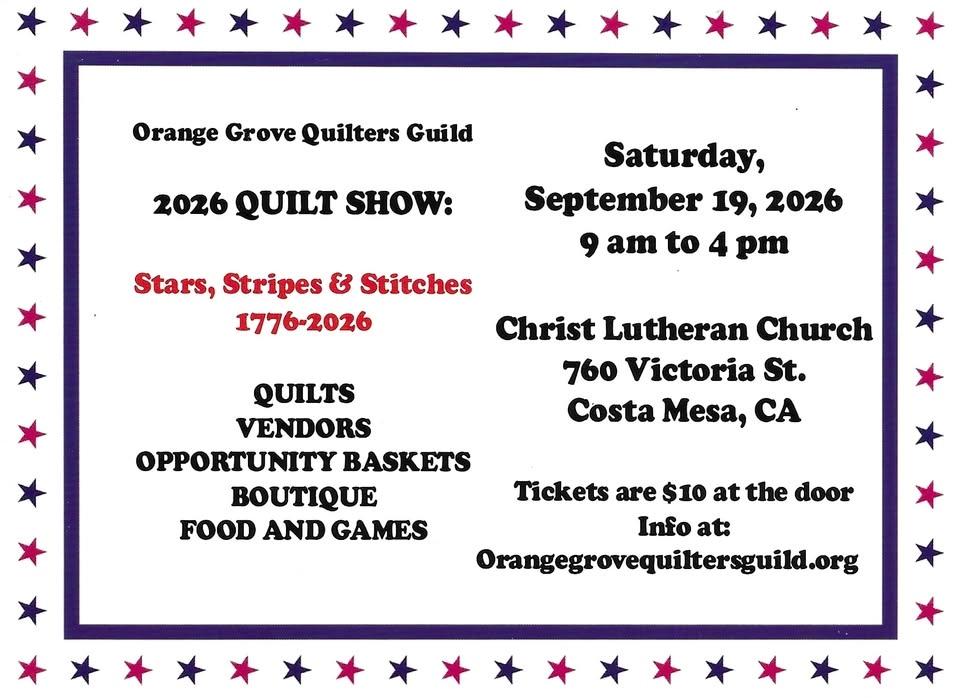 2026 Quilt Show