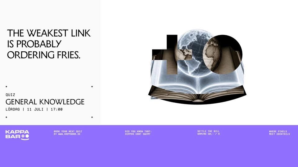 GENERAL KNOWLEDGE QUIZ