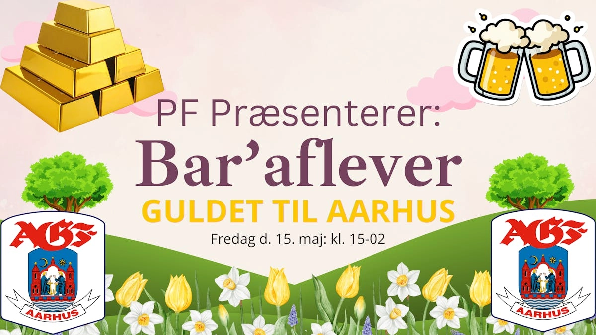 Bar' aflever guldet til Aarhus