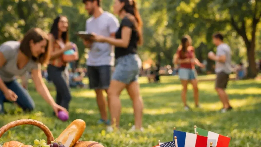 SPEAK & SIP: Easter Picnic: The Multilingual Hunt 🐣