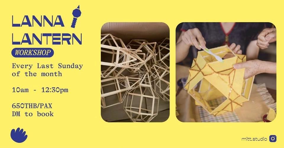 Lanna Lantern Making Workshop ✨