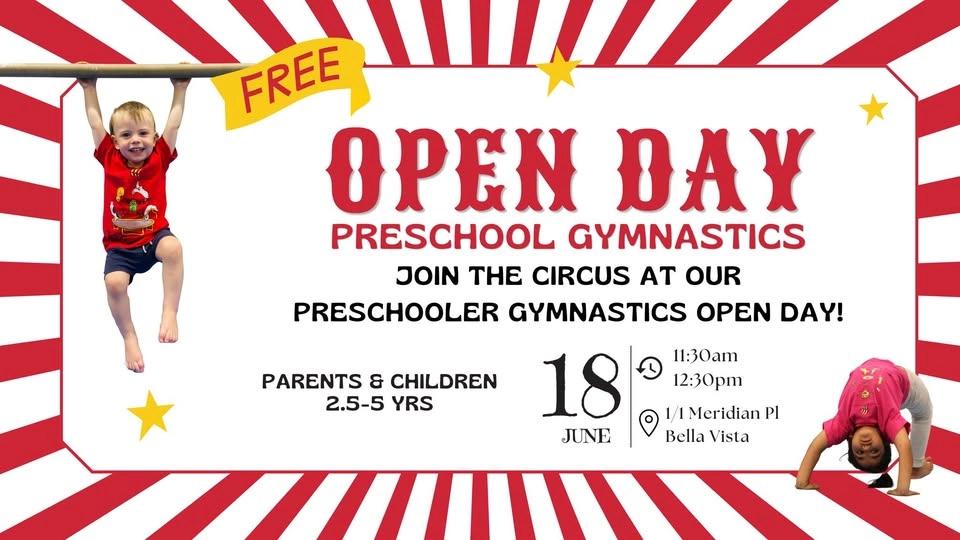 Preschool Gymnastics Open Day
