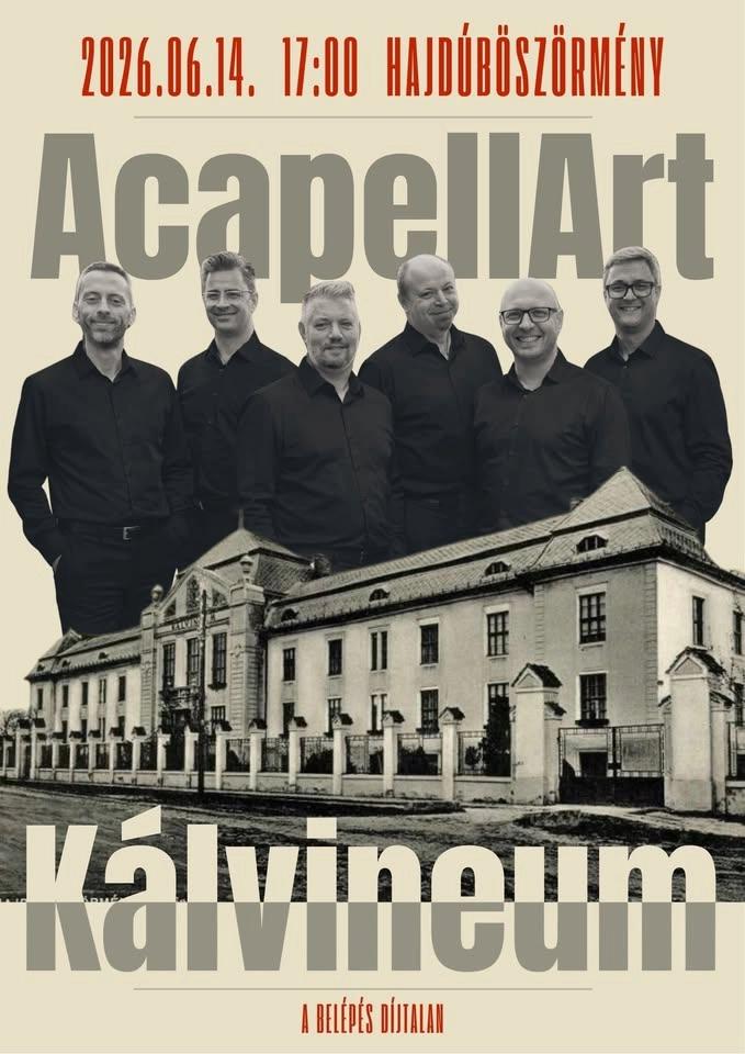 AcapellArt Koncert a Kálvineumban