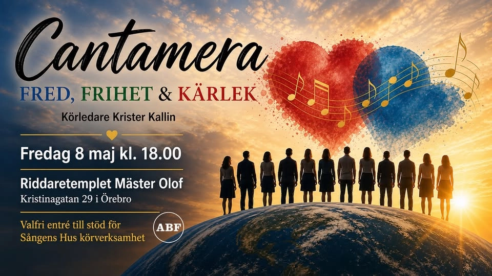 Cantamera körkonsert - Fred, Frihet & Kärlek