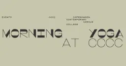 Morning Yoga at CCCC