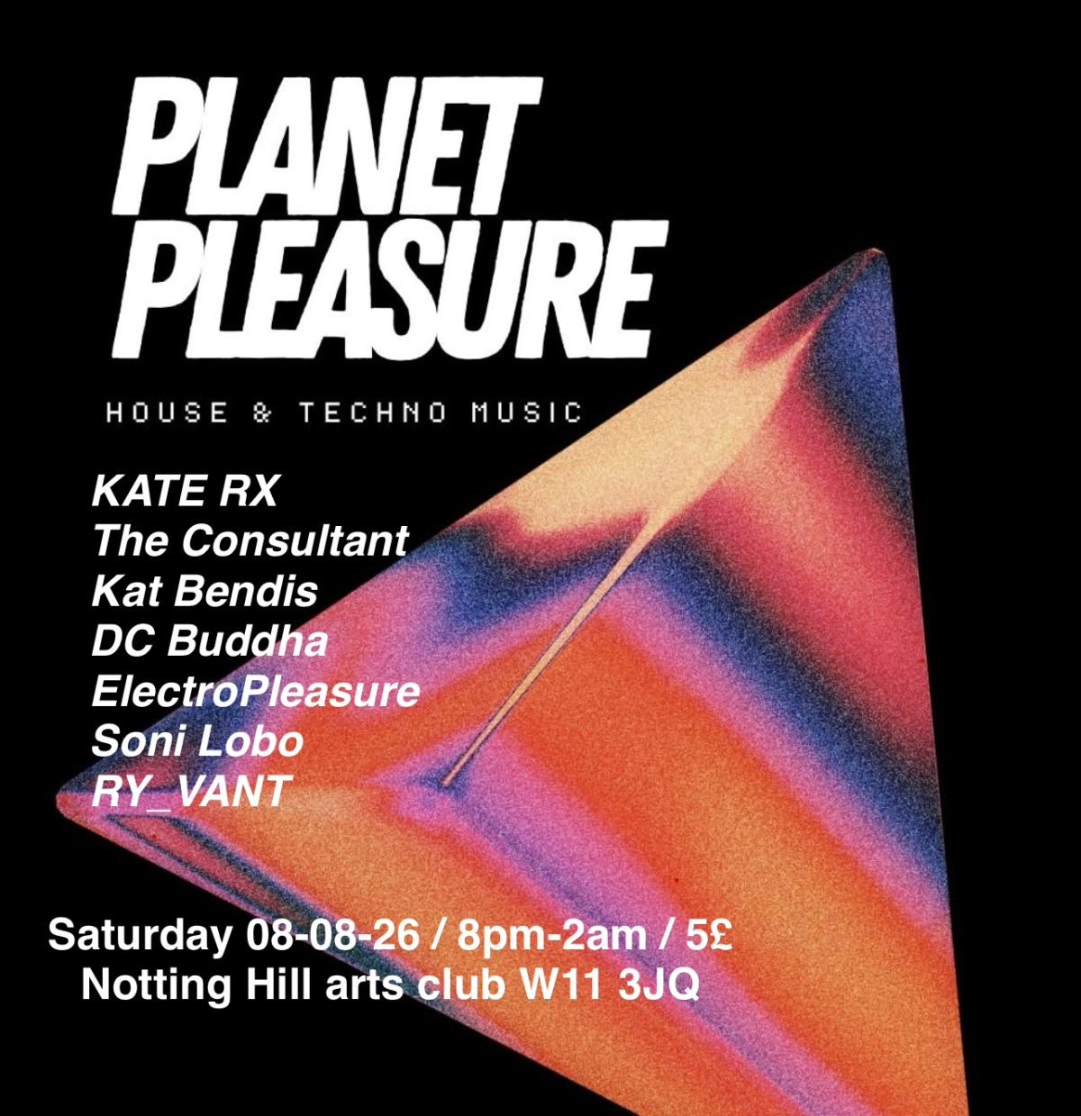 Planet Pleasure Electronic Club Nights