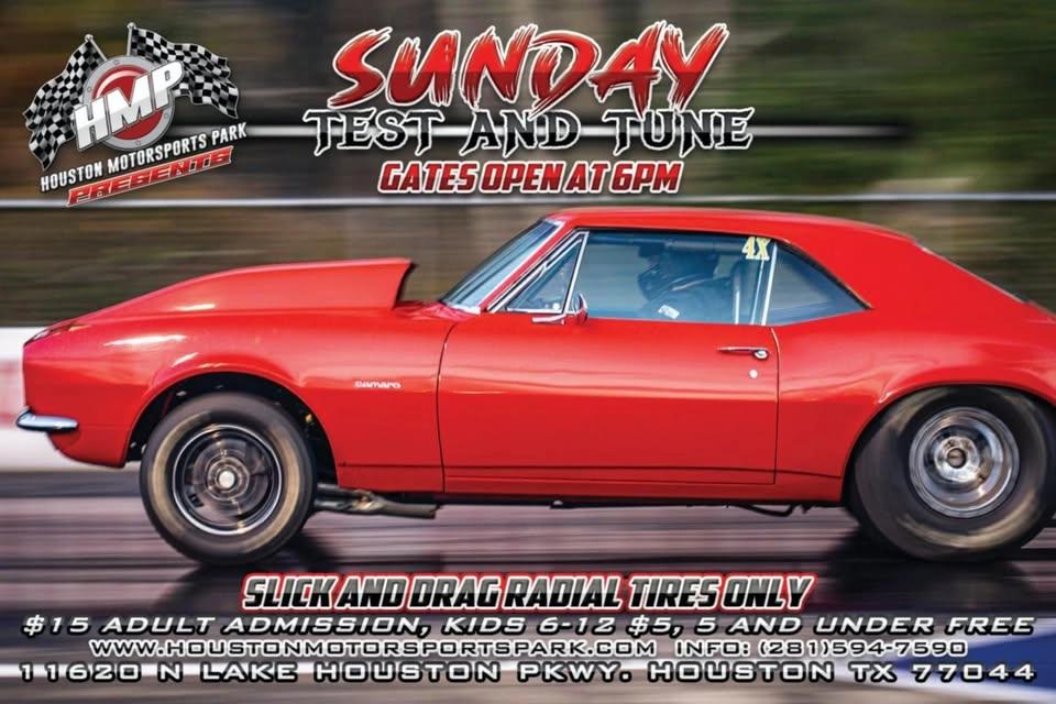 Sunday Test and Tune