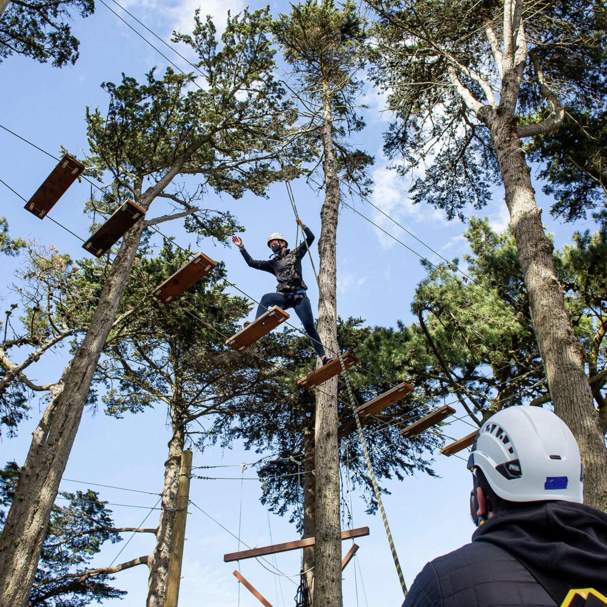 High Ropes Adventure Day at McClaren Park