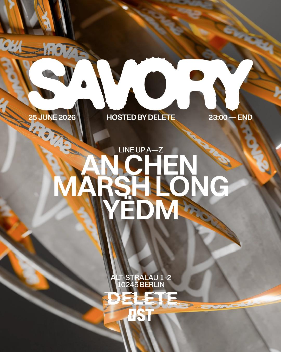 Savory - Techno Every Thursday