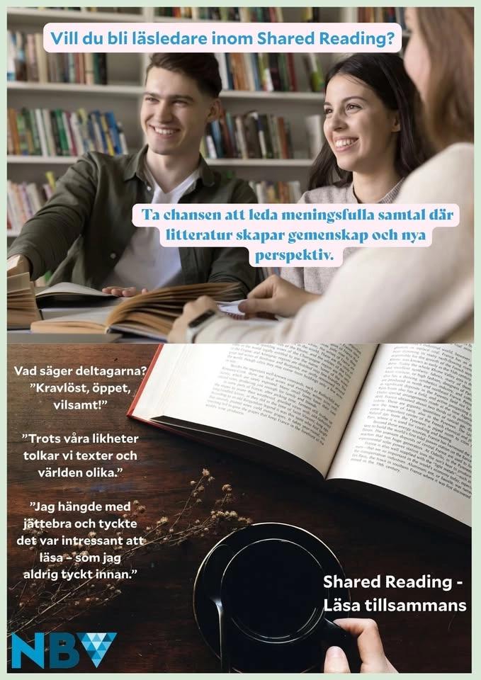 Utbildning till läsledare inom Shared Reading