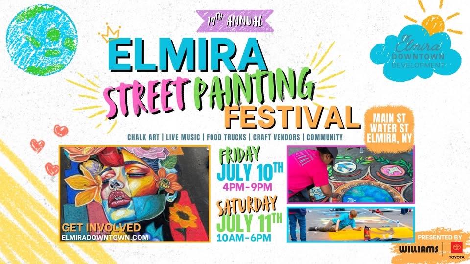 Elmira Street Painting Festival 2026