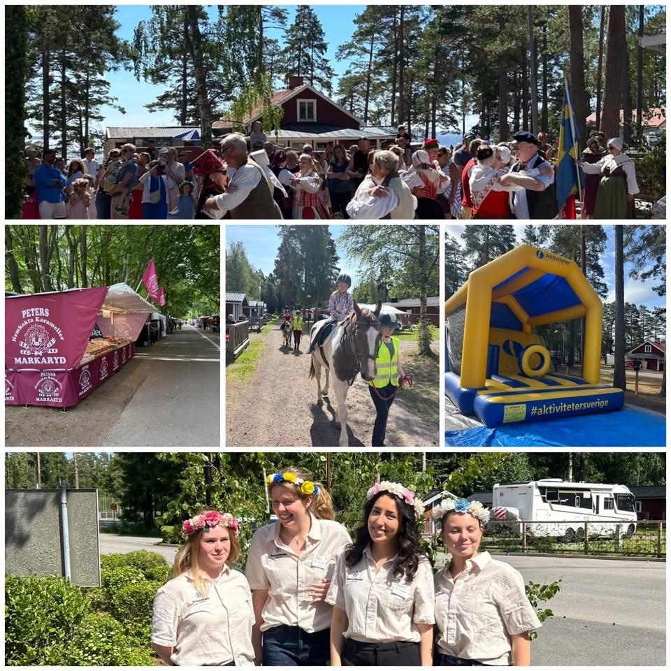 Midsommarfirande på Bomstadbaden Camping!