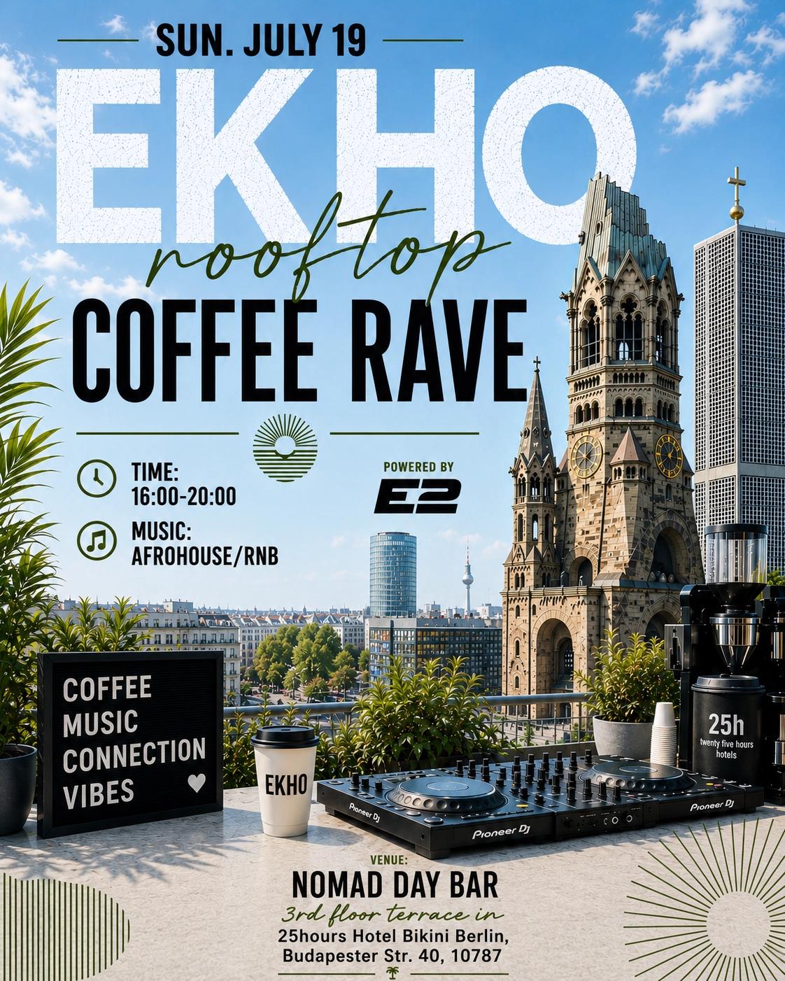 Coffee Rave Rooftop Party