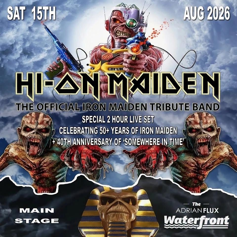 Hi On Maiden βOfficial Iron Maiden tributeβ @ the Waterfront Norwich