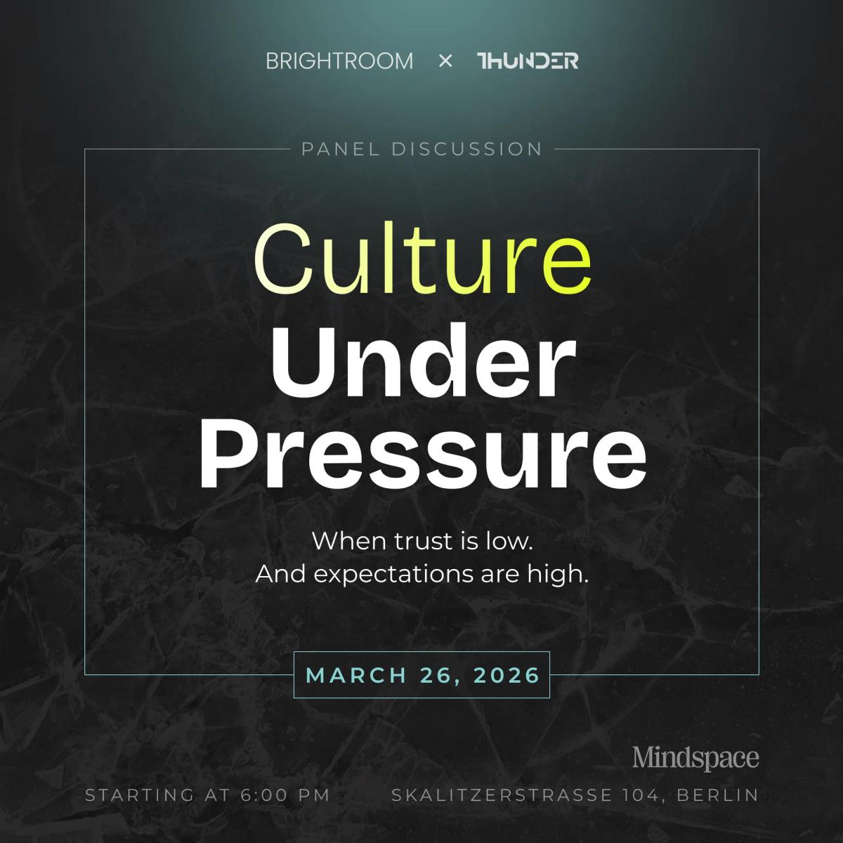 Culture Under Pressure