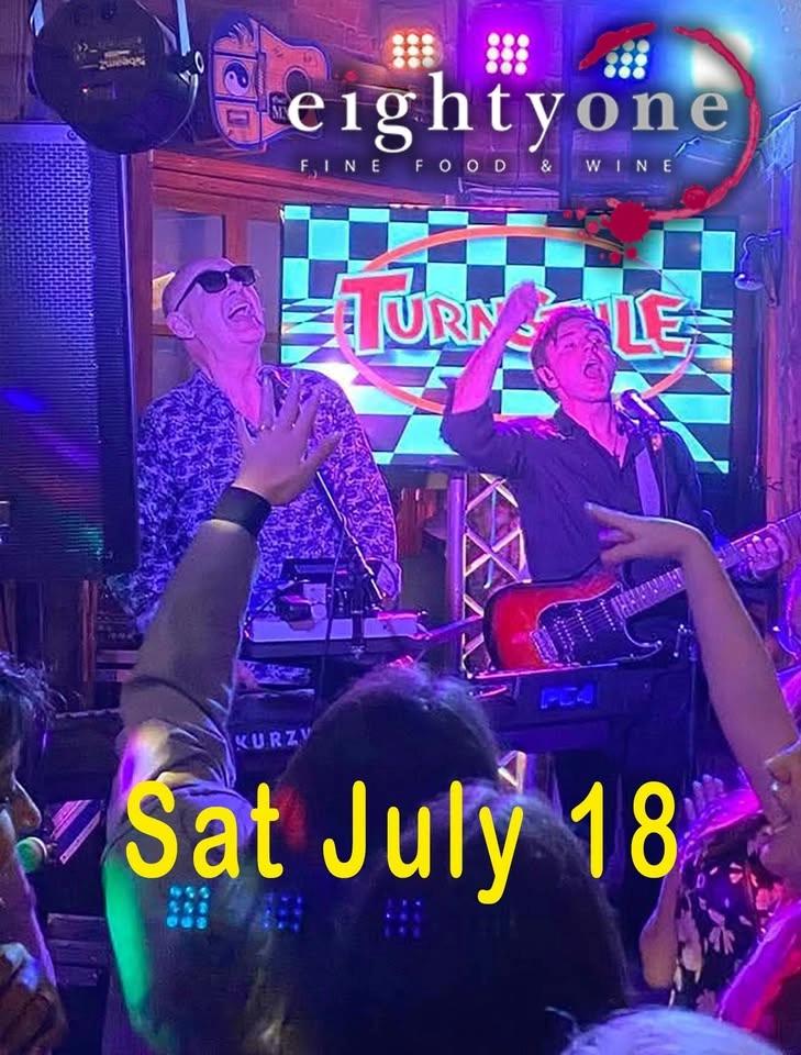 Turnstyle Birthday Month at Bar 81