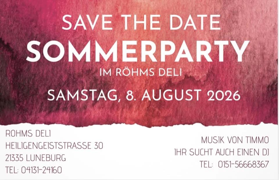 Sommerparty