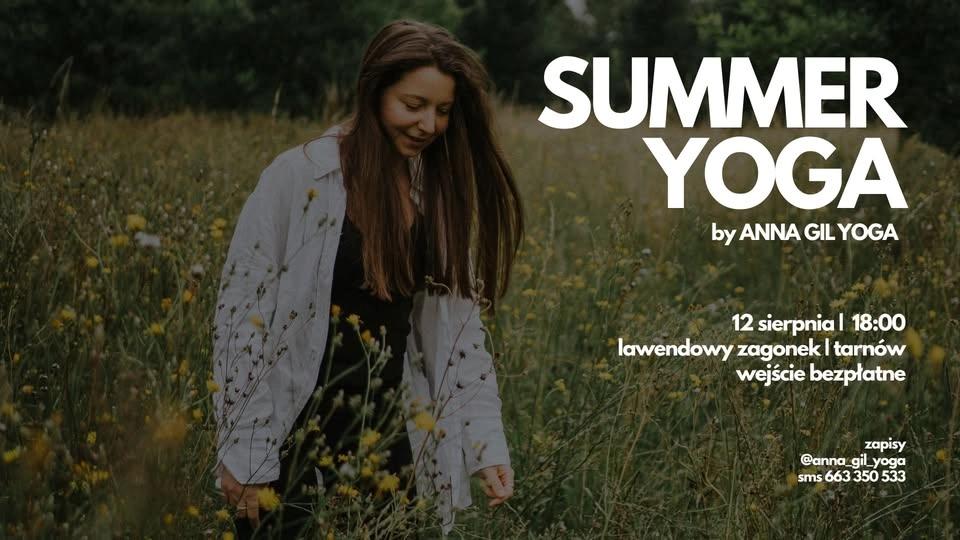 SUMMER YOGA by Anna Gil x LAWENDOWY ZAGONEK