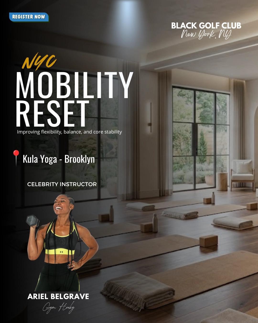 NYC VIP | Golf Mobility Reset w. Ariel Belgrave