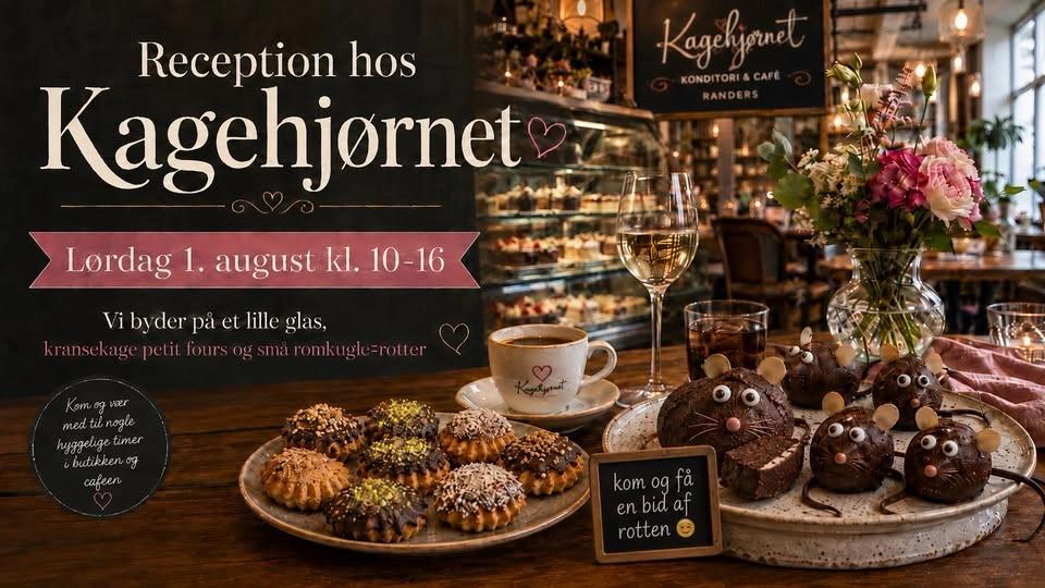 Kagehjørnet reception 🍰☕️