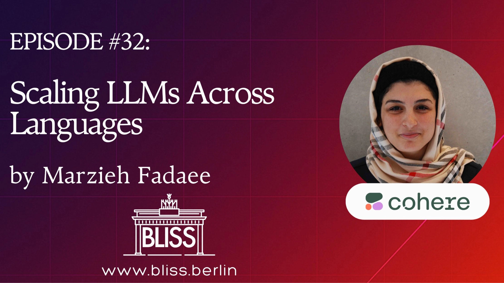 #32 AI Series: cohere - M. Fadaee