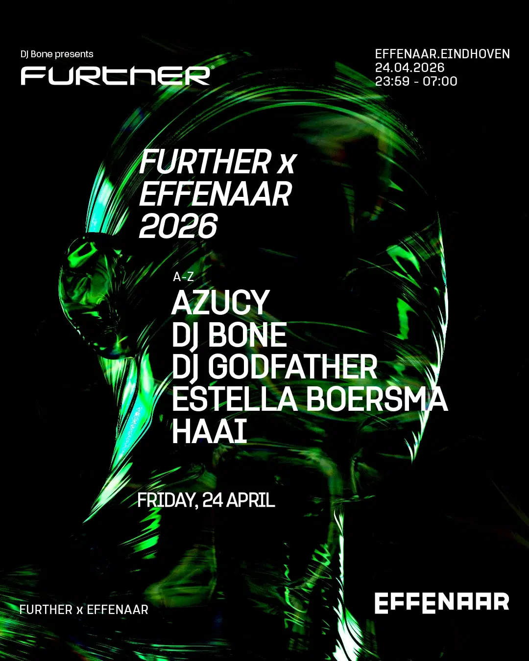 DJ Bone presents: FURTHER x Effenaar 2026