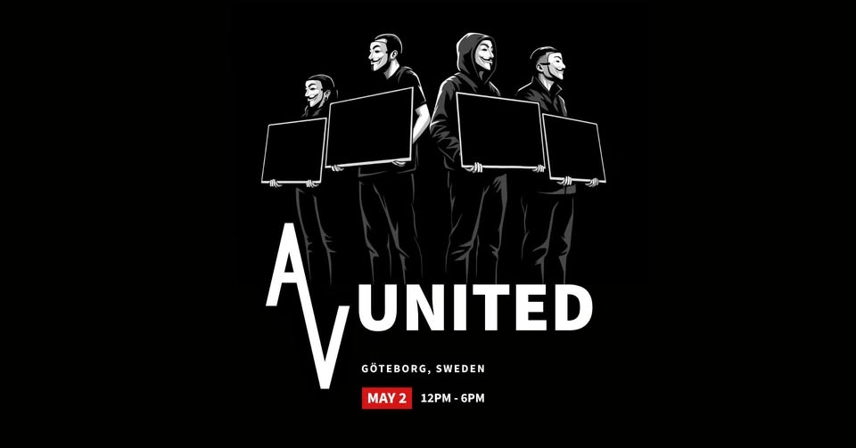 AV United: Göteborg: 2 maj, kl. 12:00