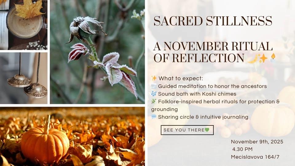 Sacred Stillness: A November Ritual of Reflection 🌙✨🕯️