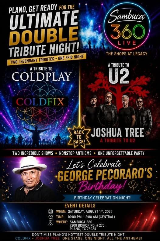 Sambuca 360 - A Night of Celebrating GeorgePecoraro featuring Coldfix and Joshua Tree.