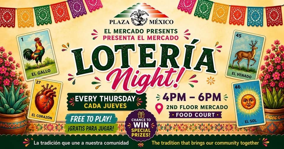 🎲✨ Jueves de Lotería at Plaza Mexico ✨🎲