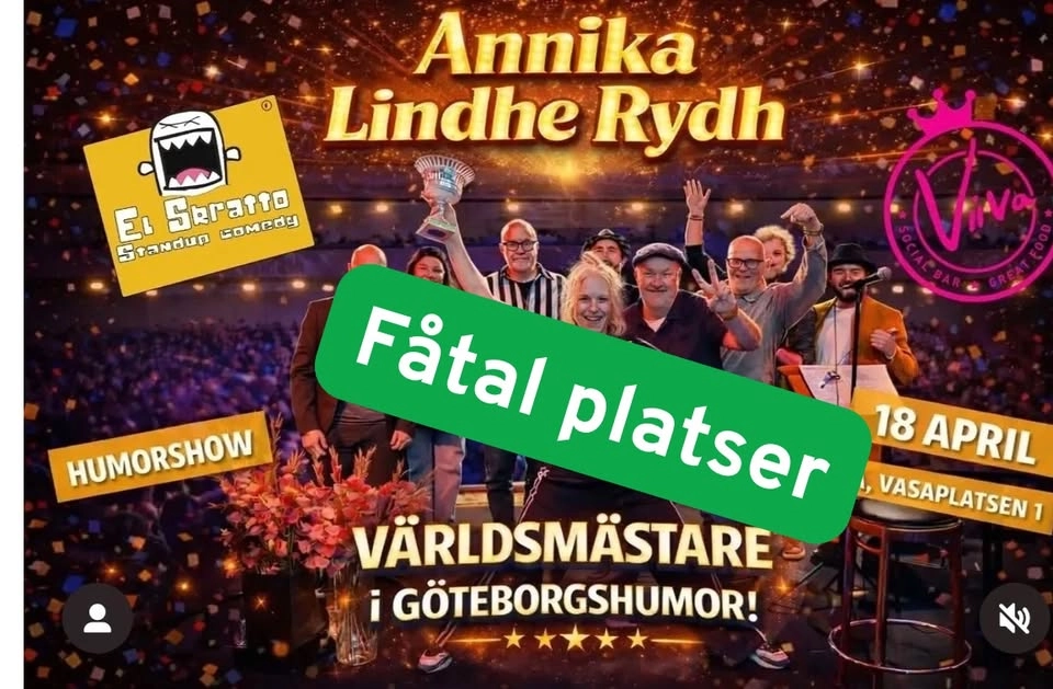 Världsmästarshowen! Nu i Göteborg