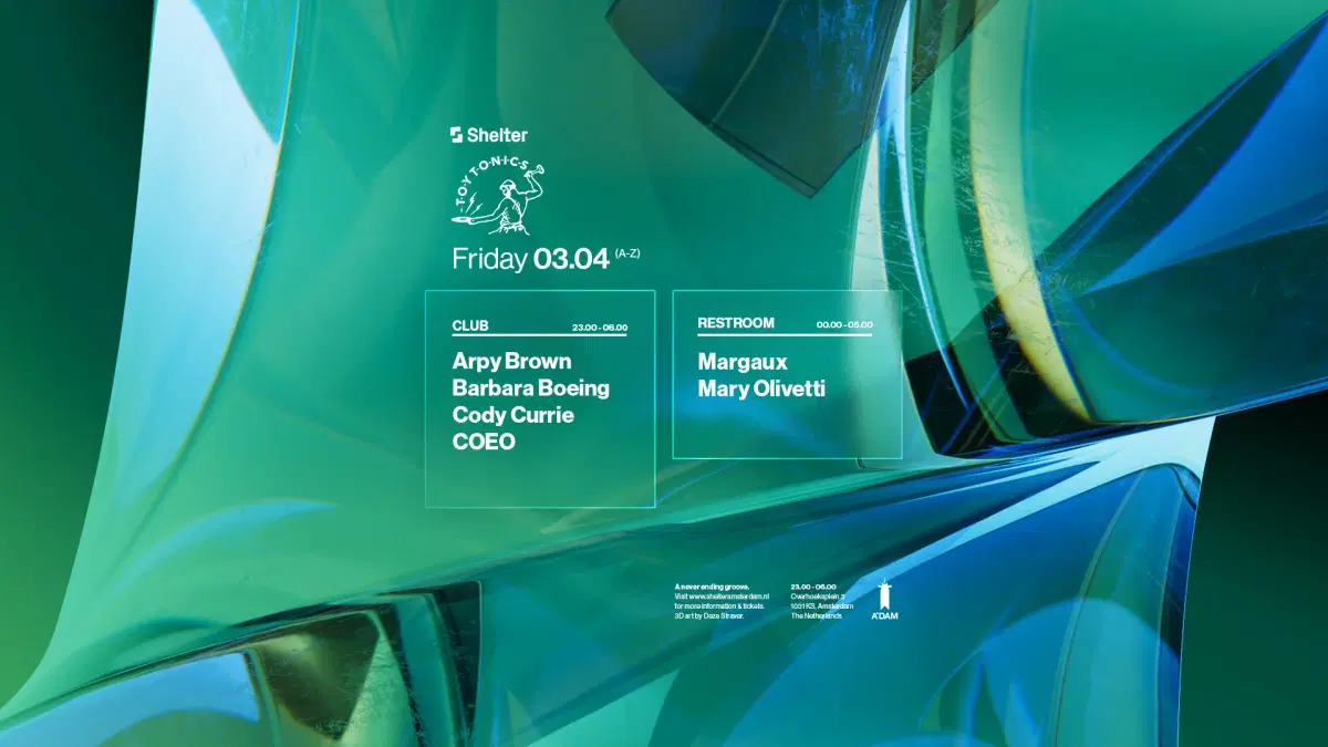 Shelter presents: Toy Tonics