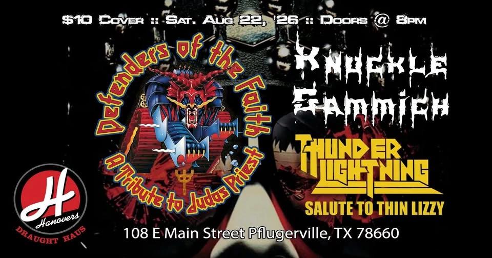 Defenders of the Faith w/ special guests - Knuckle Sammich and Thunder Lightning!