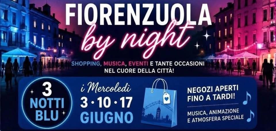 NOTTE BLU #3 Fiorenzuola by Night