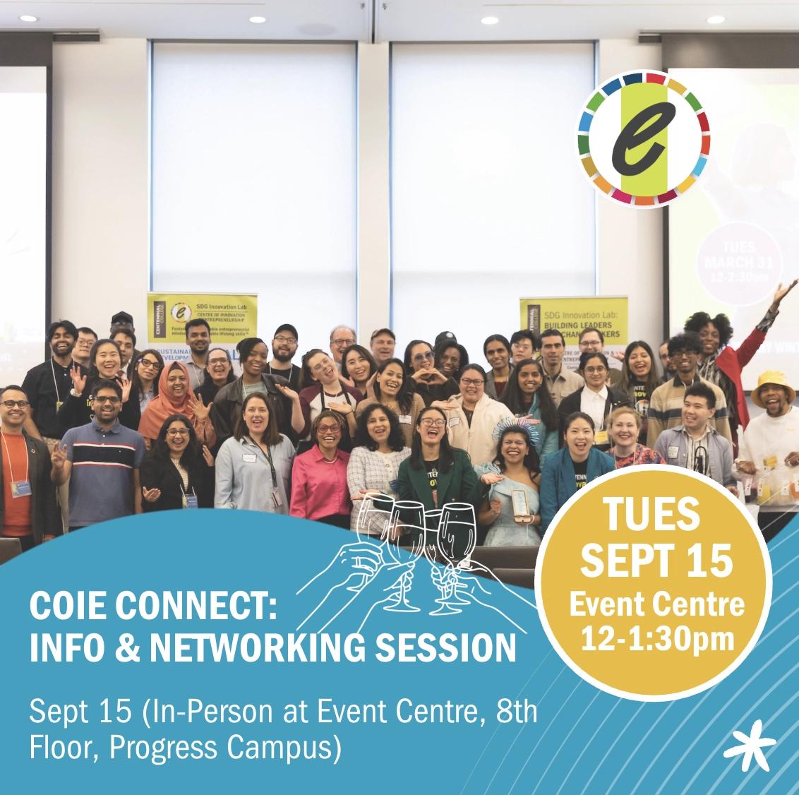 COIE Connect: Info & Networking Session (in-person)