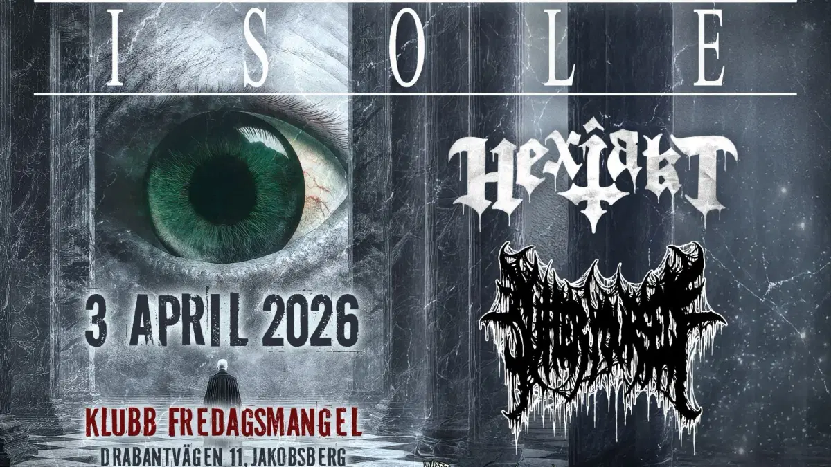 Isole + Hexjakt + Suffer Yourself Live @Klubb Fredagsmangel