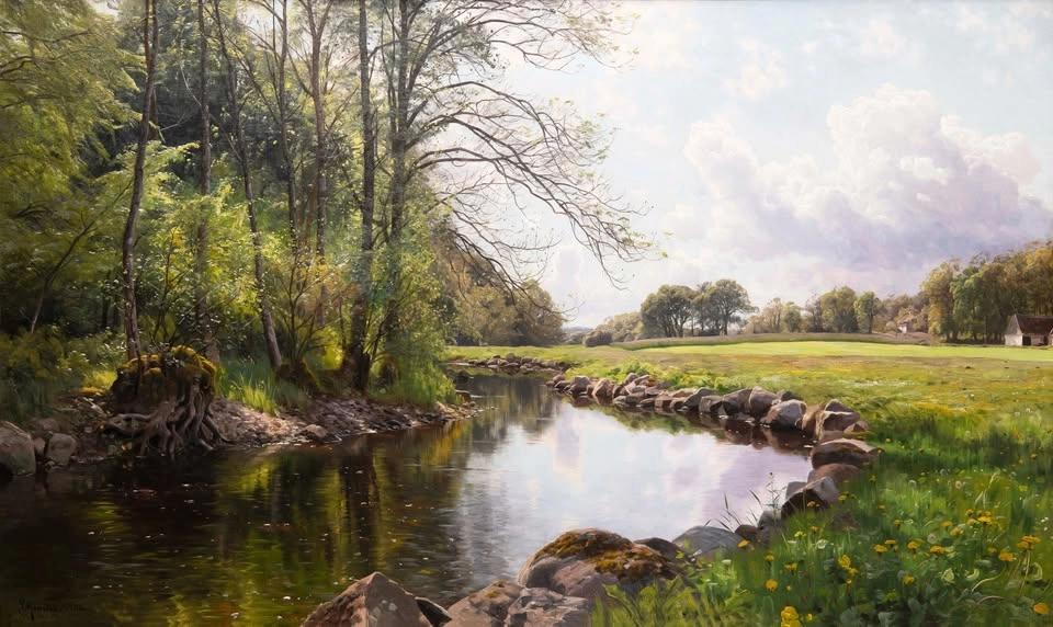 Vernissage: REALISM MÖTER IMPRESSIONISM- Peder Mønsted & Alfred Wahlberg