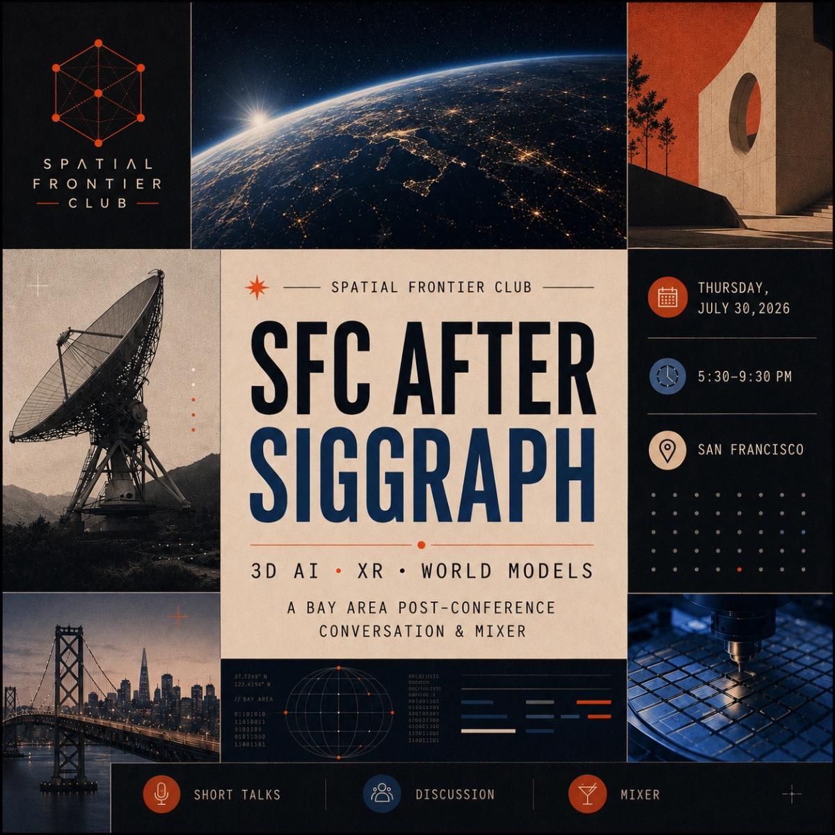 SFC After SIGGRAPH: 3D AI, XR & World Models