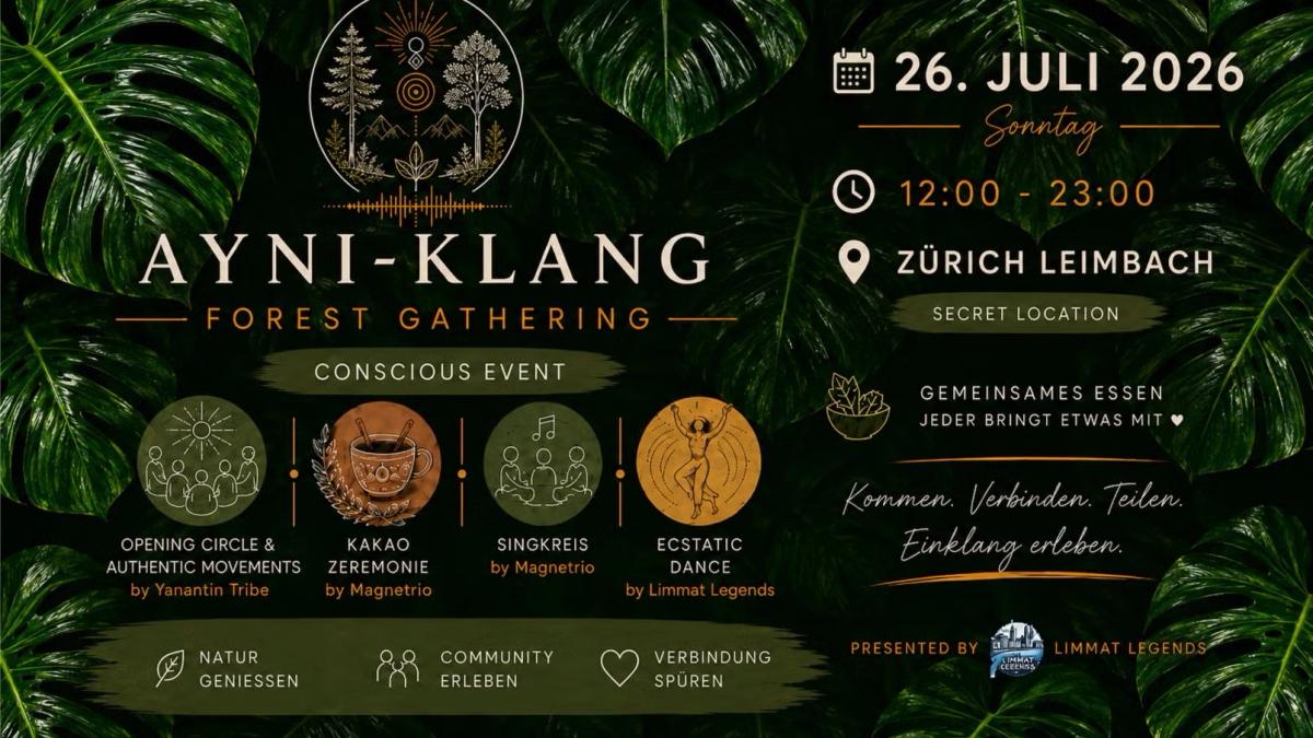 AYNI-KLANG FOREST GATHERING / CACAO CIRCLE / ECSTATIC DANCE