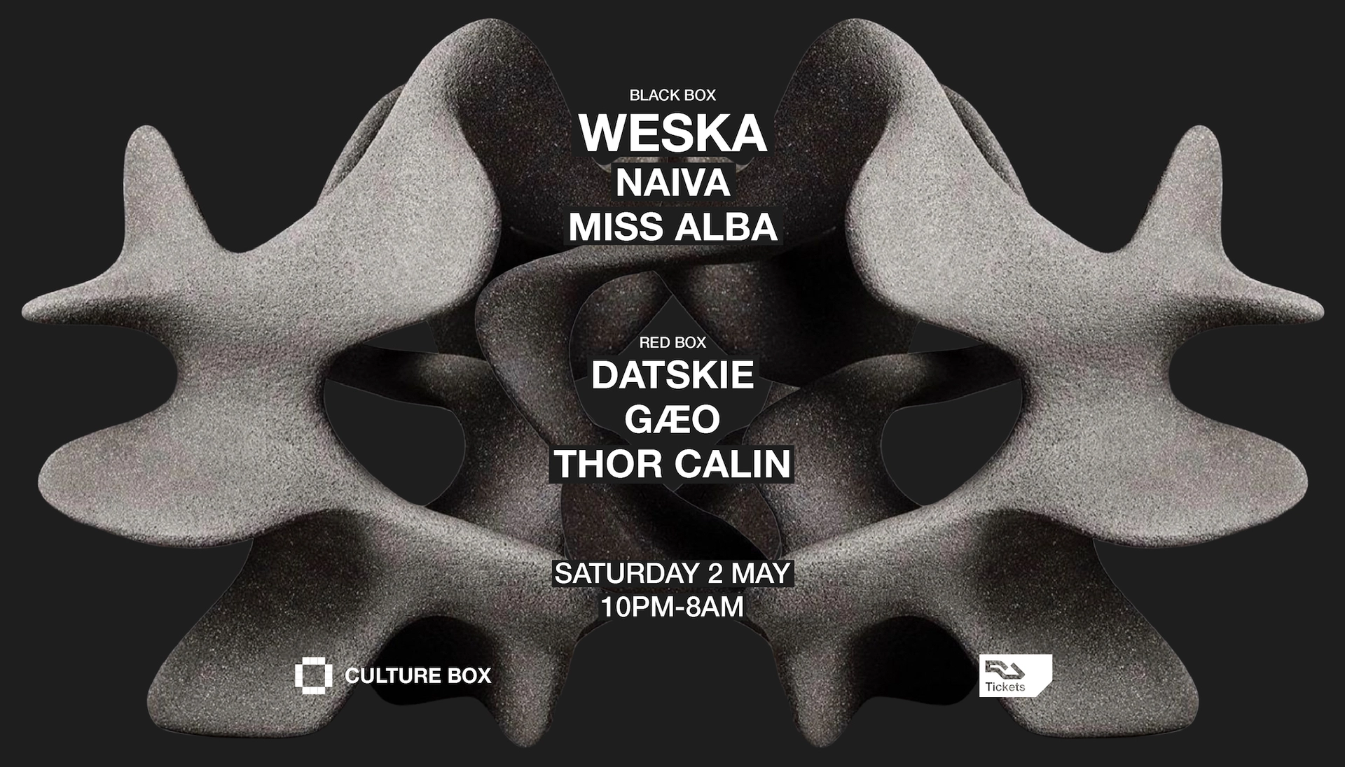 Weska / Naiva / MISS ALBA / Datskie / GÆO / THOR CALIN