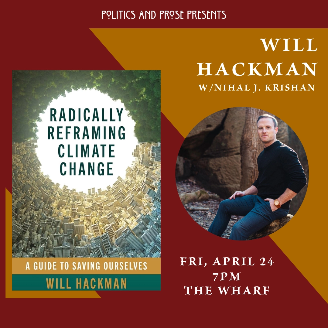 Climate Book Launch Party--Politics and Prose (Wharf)