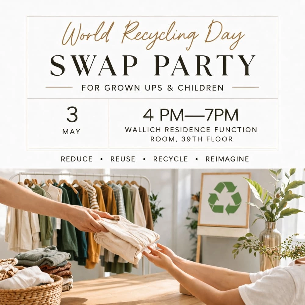 World Recycling Day Swap Party