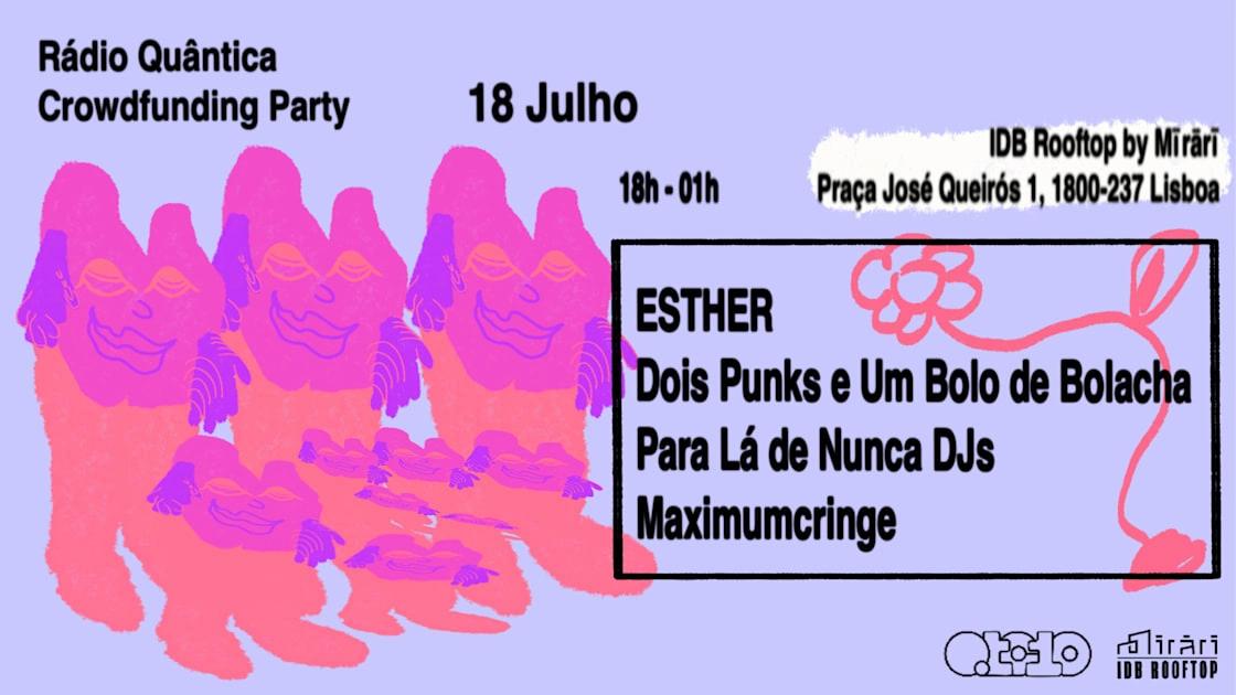Rádio Quântica Crowdfunding Party